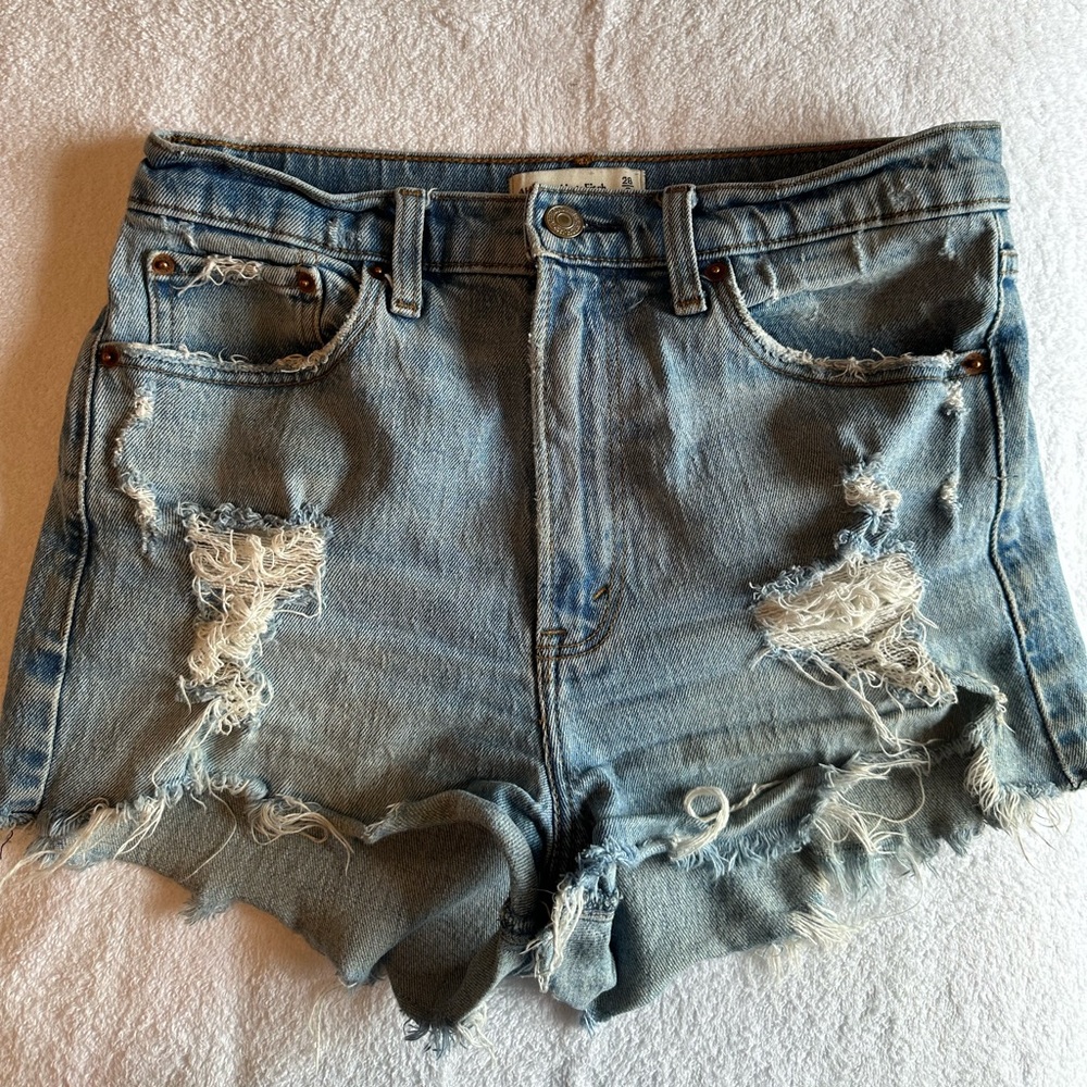 Abercrombie & Fitch High Rise Mom Shorts